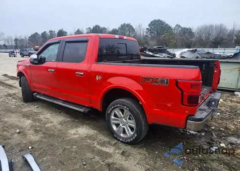 2020 Ford F150 Supercrew из США, поврежденный, VIN 1FTEW1E48LKD08287